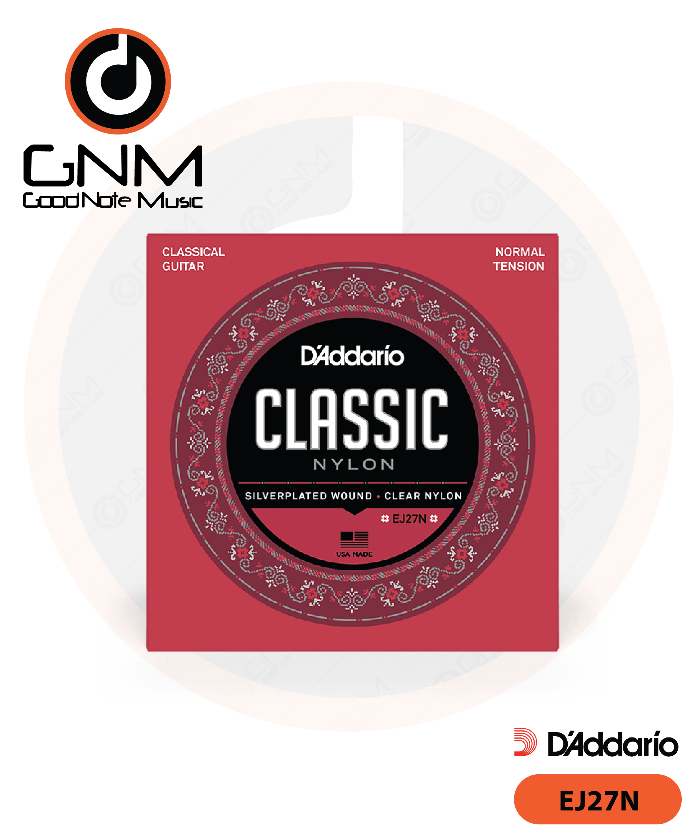 สายคลาสสิค Daddario รุ่น EJ-27N ชุด