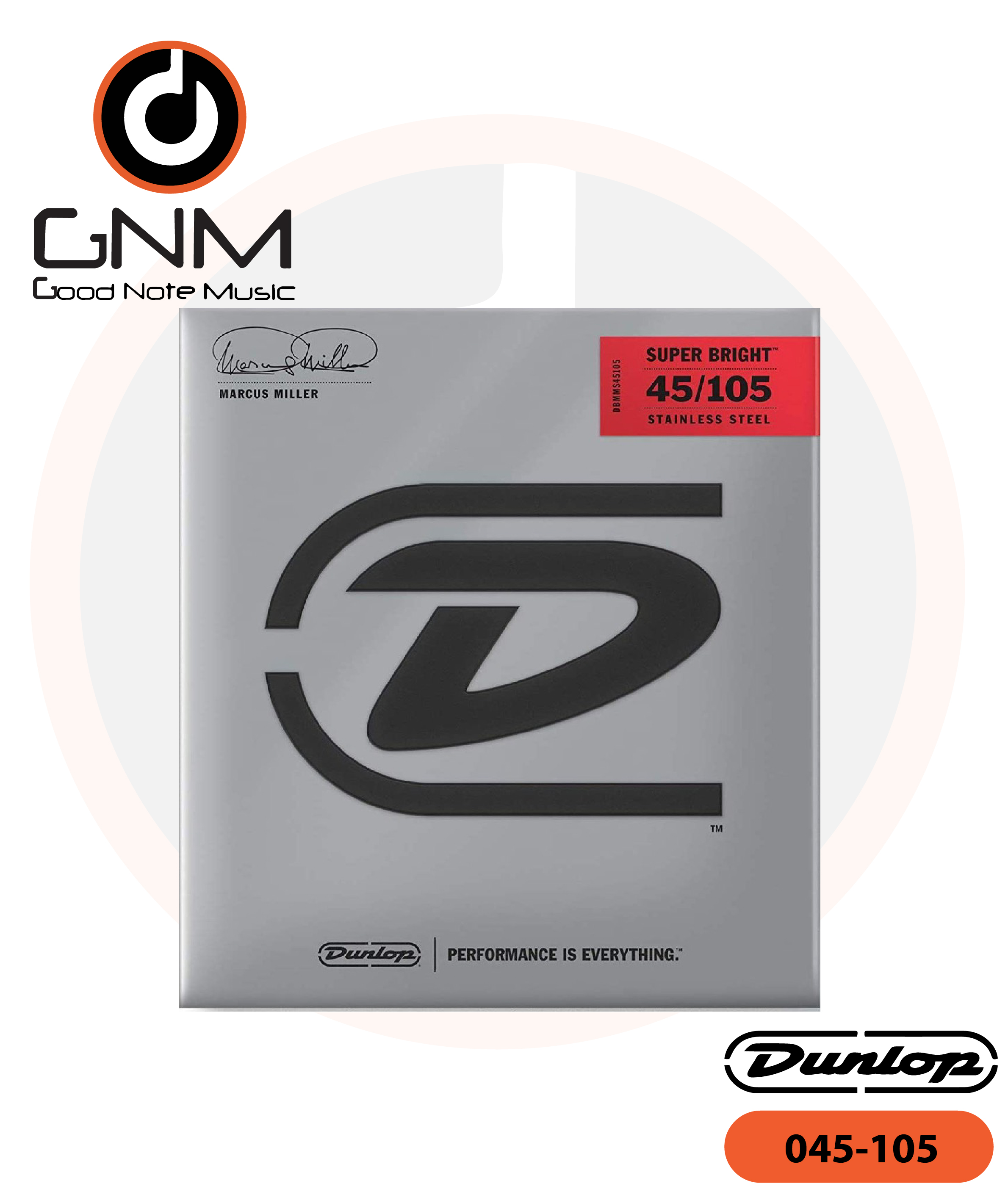 สายเบส 4 สาย Dunlop 045-105