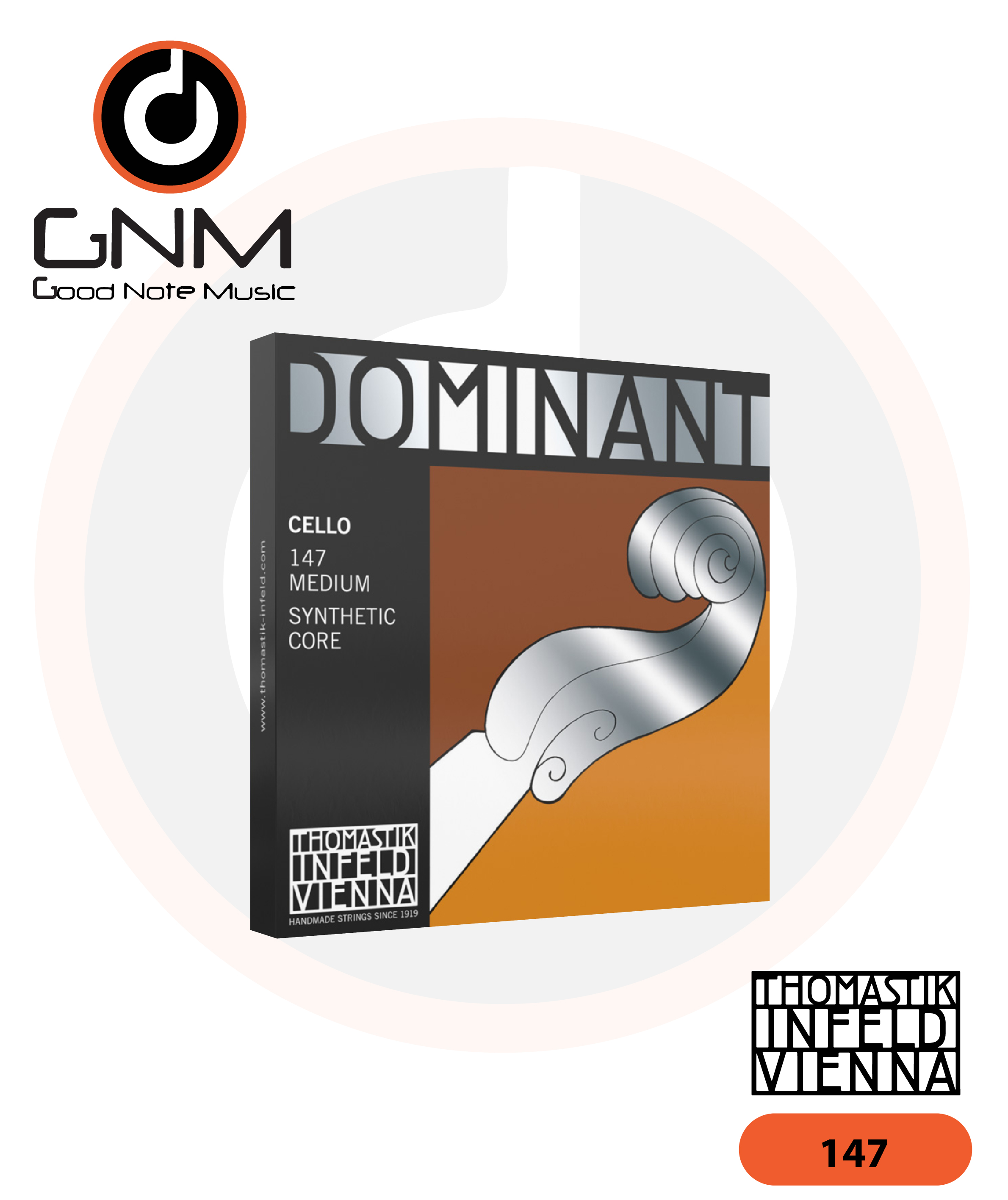 สายเชลโล่ Dominant 147 Med