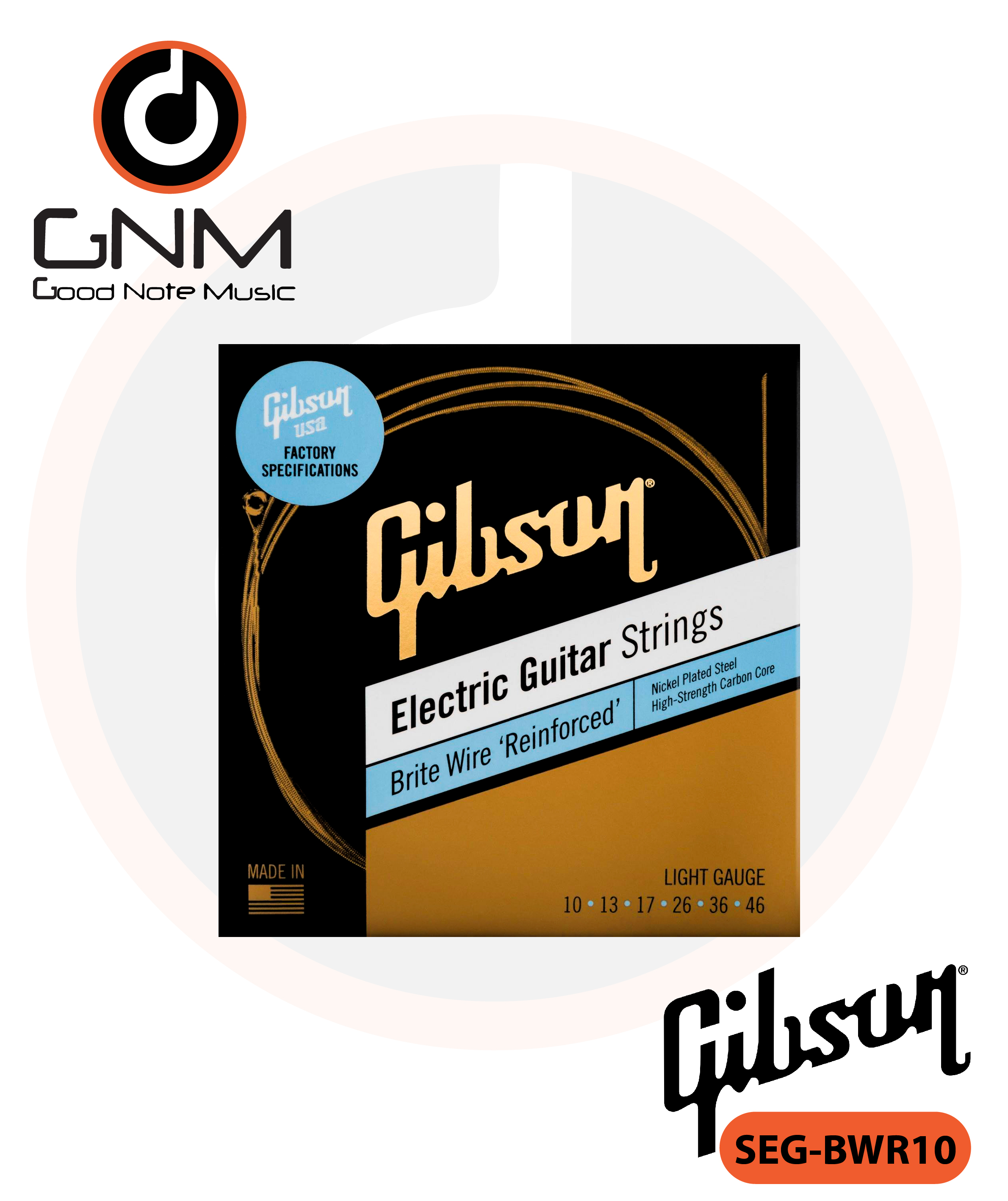 สายไฟฟ้า Gibson SEG-BWR10