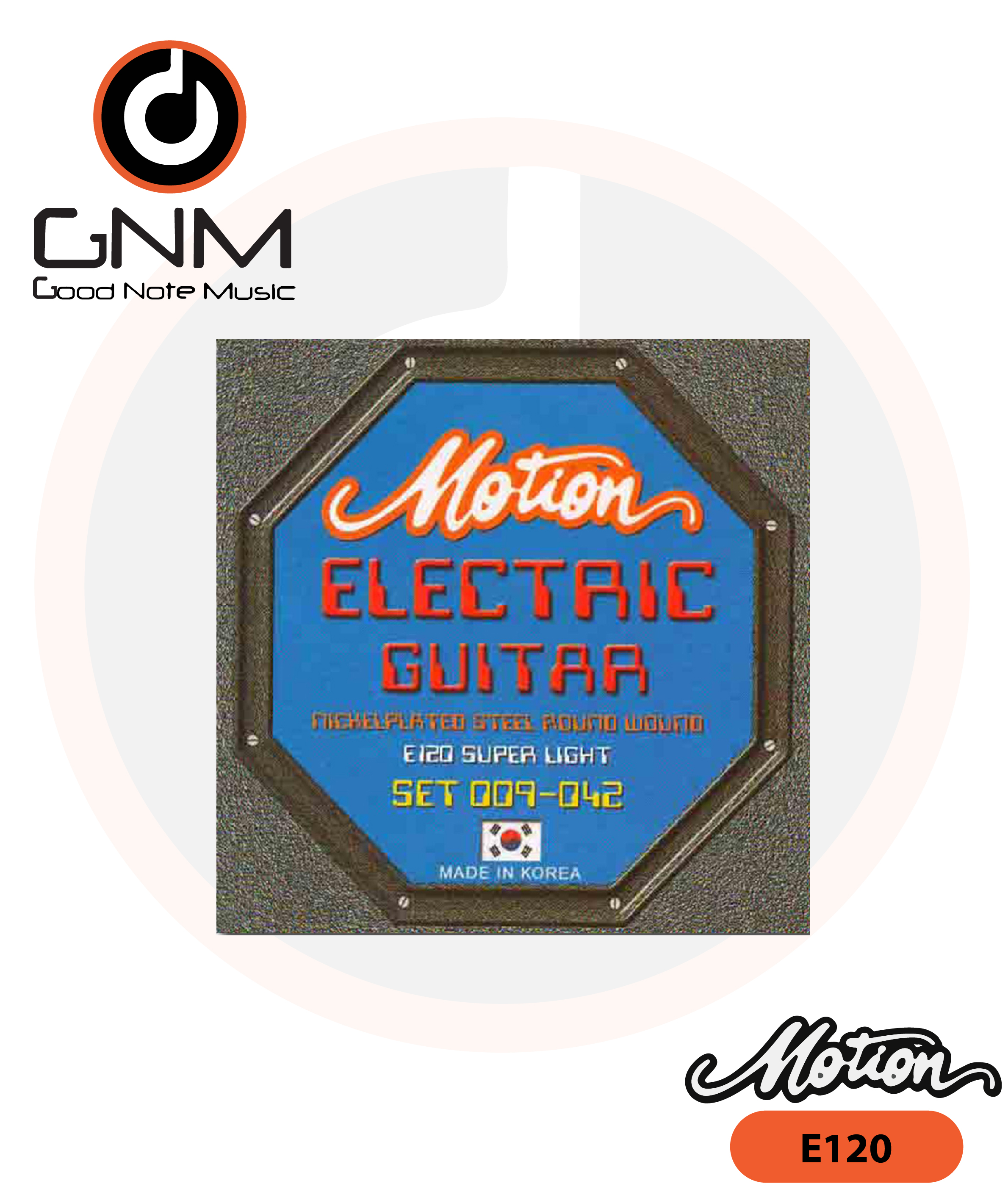  สายกีตาร์ไฟฟ้าแบบชุด Motion เบอร์ 9 รุ่น E-120